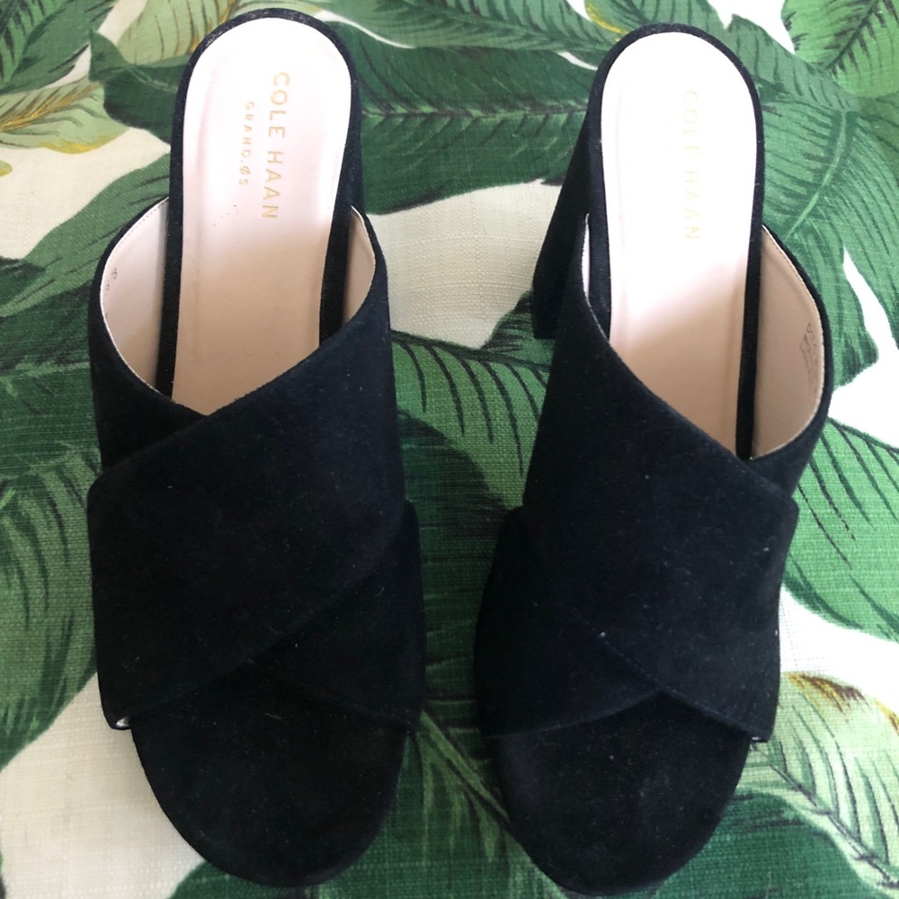 Cole Haan High Heeled Mules